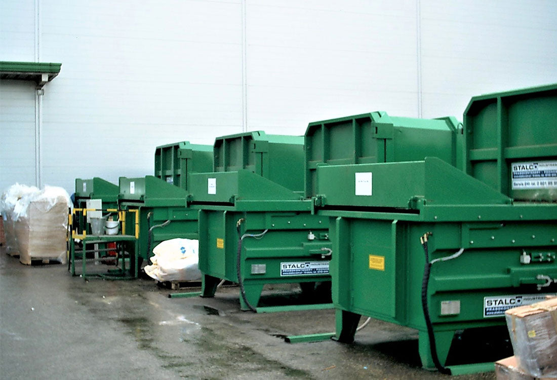 Compactador estático de tamaño reducido Werner&Weber Serie STP-CA/K/L