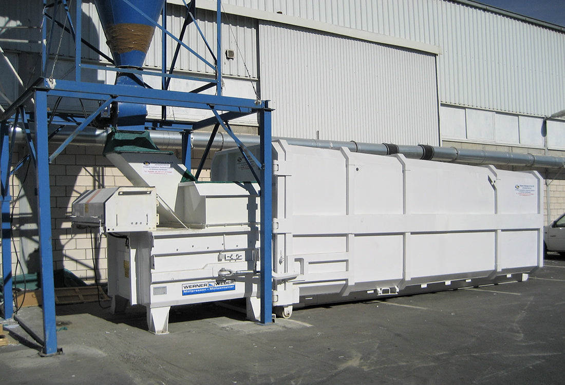 Compactador estático de tamaño reducido Werner&Weber Serie STP-CA/K/L