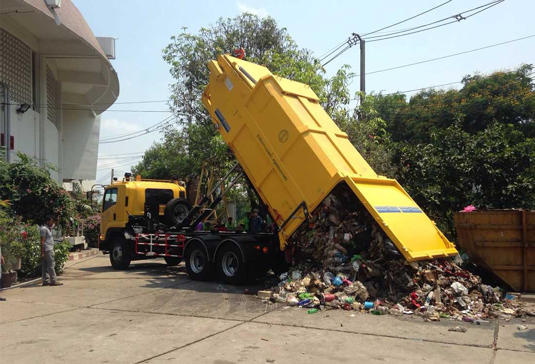 Autocompactador para residuos húmedos Werner&Weber Serie SKPC