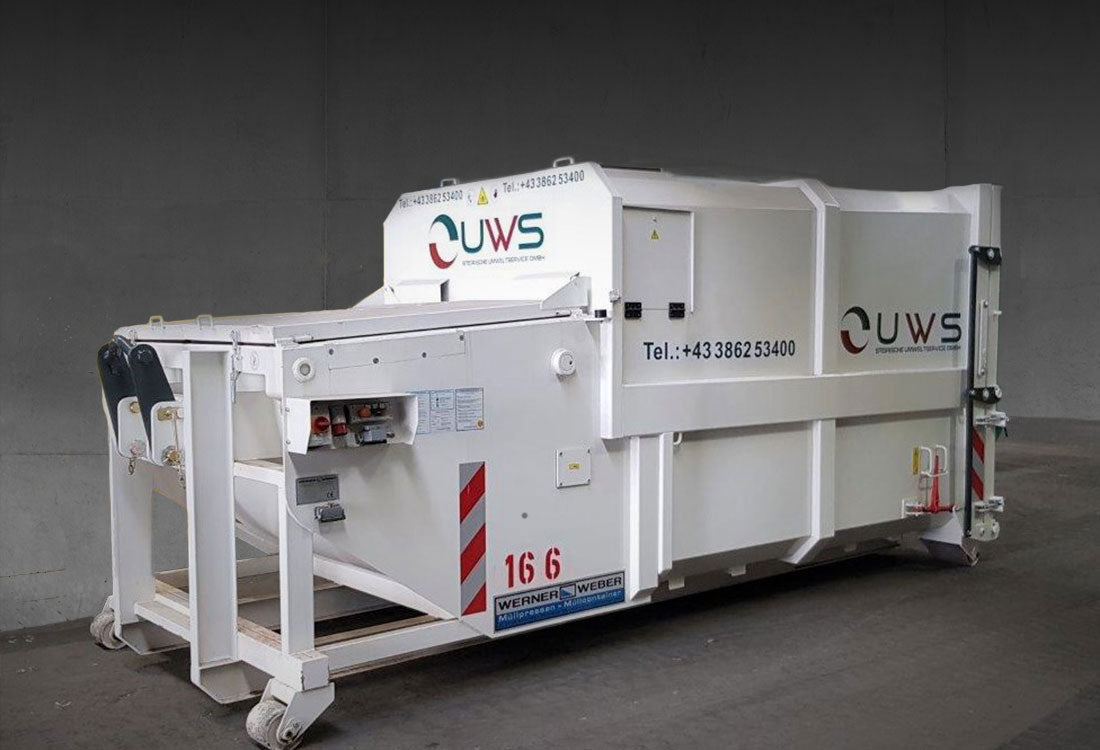 Autocompactador para residuos húmedos Werner&Weber Serie SKPC